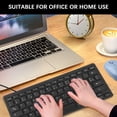 thumbnail image 4 of Spanish French German Keyboard, USB Wired Keyboard, Ultra Thin 78 Keys Compact Keyboard, for PC, Computer, Desktop, 4 of 7