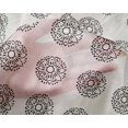 thumbnail image 4 of oneOone Silk Tabby Fabric Floral Block Print Fabric By Yard 42 Inch Wide, 4 of 4