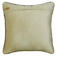 thumbnail image 3 of The HomeCentric Pillow Covers With Zippers, Green Pack of 2, 18"x18" Throw Pillow Cover For Sofa, Velvet Applique Pillowcase With Zipper, Floral Pattern Contemporary Easter - Olive Scent, 3 of 3