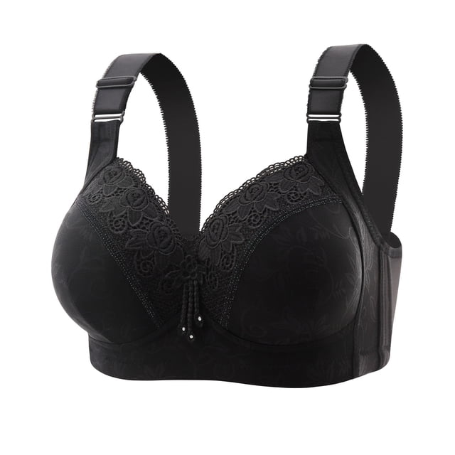 MIASHUI Soutiens-Gorge pour Femmes Automne et Hiver Nouvelle Collection Soutien-Gorge Réglable Sans Armature Grande Poitrine sous-Vêtements