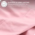 thumbnail image 4 of Ivy Union Microfiber Sheet Set - Breathable - Deep Pocket, Twin XL, Light Pink, 4 of 6