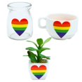 thumbnail image 4 of thinsony 500x/Roll Rainbow Heart Sticker Valentine'S Day Sealing Labels Self Adhesive, 4 of 4