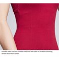 thumbnail image 1 of thinsony Justaucorps de Danse Justaucorps de Ballet Tenue de Danse Forme du Corps Professionnel Costume de Performance Exquis Tenue de Gymnastique Rouge Vin G, 1 of 9
