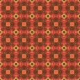 thumbnail image 1 of Ahgly Company Tapis d'Intérieur Lavable à la Machine, Carré, Transitionnel, Orange Rouge Orange, Tapis de Zone, 4 Pieds Carré, 1 of 7