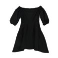 thumbnail image 1 of bar III Robe Évasée Ajustée pour Femmes, Noire, 8, 1 of 2