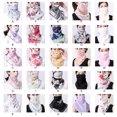 thumbnail image 1 of pitrice Women Summer Chiffon Bandana Cycling Face Neck Protection Sunscreen Printed Breathable Scarf, 1 of 8
