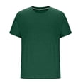 thumbnail image 2 of Plebaso Men's Short Sleeve Crew Neck T-Shirts Casual Solid Color Tshirts Breathable Mens Summer Basic Tees, 2 of 5