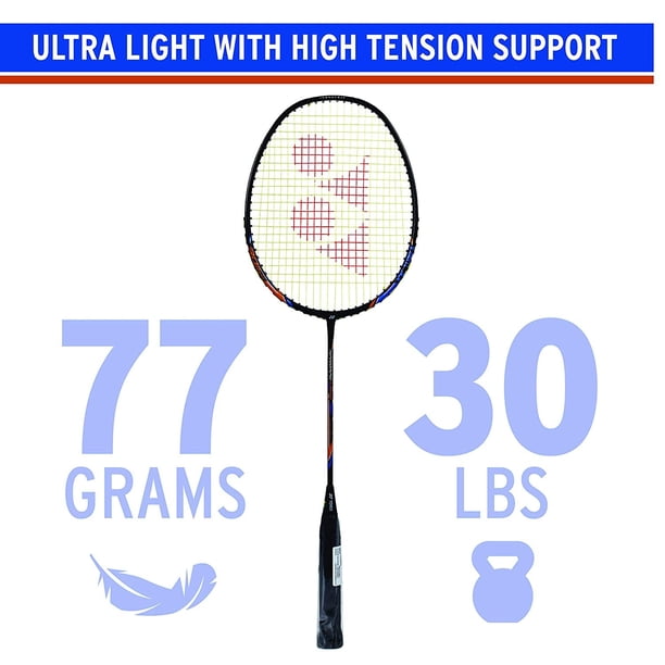 Yonex NANORAY LIGHT 18i Graphite Strung Badminton Racquet, Colour