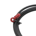 thumbnail image 2 of GLFILL Ensemble de Durite de Frein de Bicyclette 2 Mètres Compatible Formule R1 R1R RO RX T1 le 1le 1FR Tuyau d'Huile de Vélo Corps à Cinq Fils Connecteur à Vis Accesso Rouge, 2 of 9