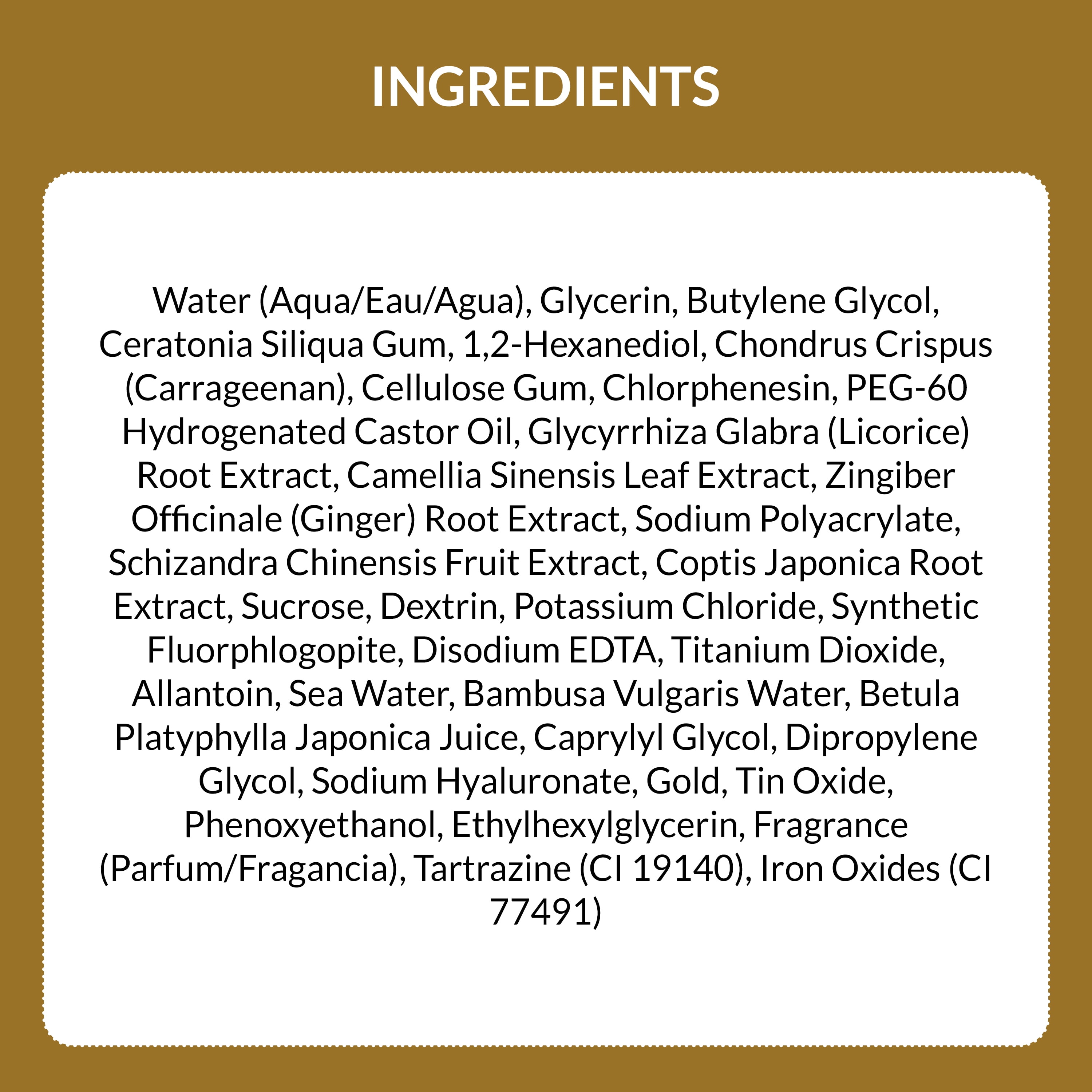 Soo'Ae Supreme Gold Hydrogel Mask