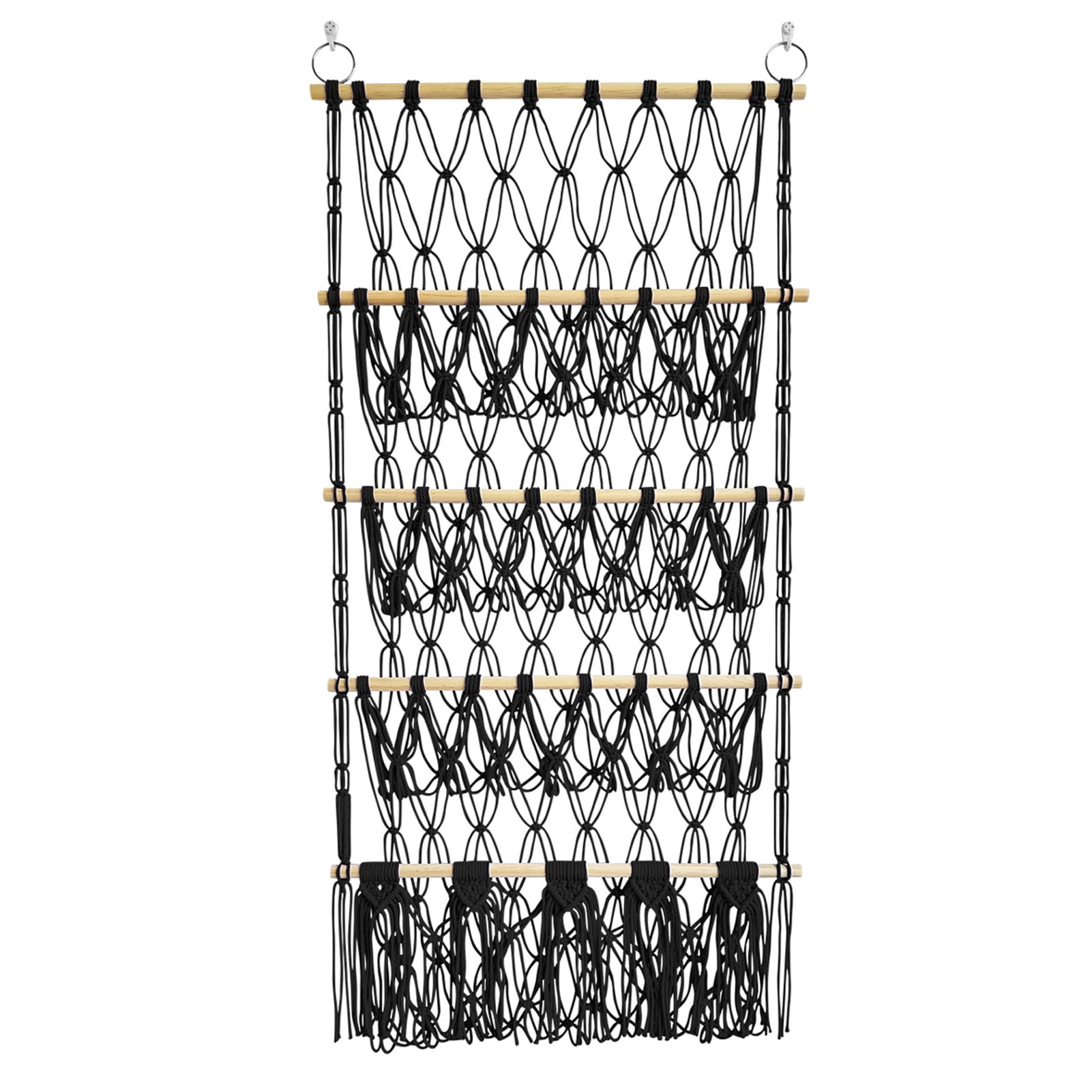 serony Small Toy Hammock For Nursery Wall | Four layer Plush Storage Solution Small Stuffed Animal Hammock