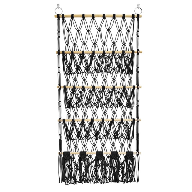 serony Small Toy Hammock For Nursery Wall | Four layer Plush Storage Solution Small Stuffed Animal Hammock