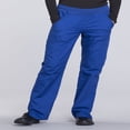 thumbnail image 1 of CHOK Workwear Originals Women‘s Scrubs Pant Mid Rise Straight Leg Pull-On Cargo WW210, 1 of 7