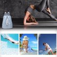 thumbnail image 4 of Chaussures pour Femmes, Sac à Dos de Gym pour Femmes avec Compartiment à Chaussures et Poche Humide, Grand Sac à Dos de Voyage Imperméable, Sac de Sport, Sac à Dos Résistant à l'Eau, Chaussures d'Eau pour Femmes, 4 of 8