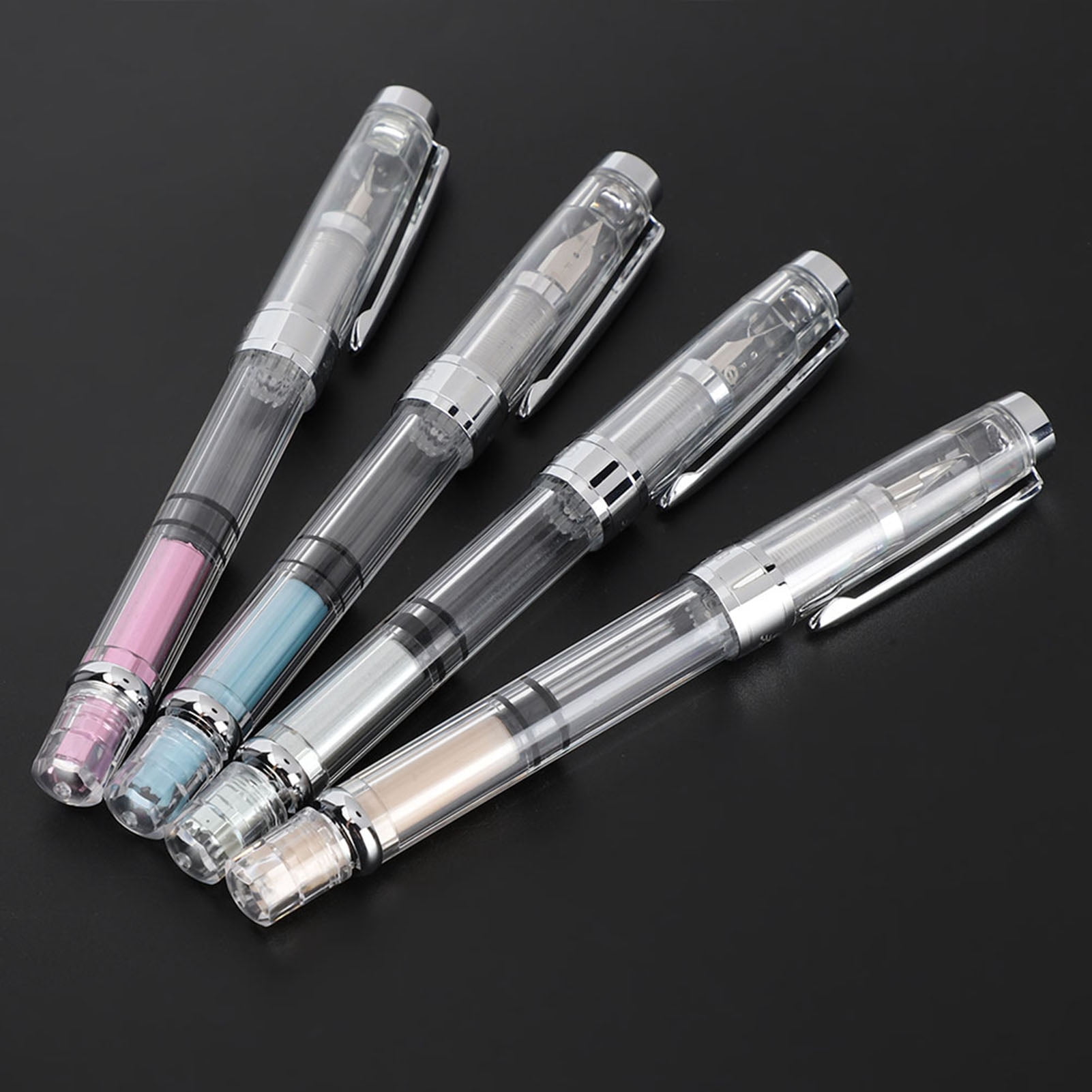 Fountain Pen,4Pcs 0.5mm F Point F Nib Fountain Pen Fountain Pen Exceptional Craftsmanship