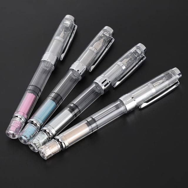 Fountain Pen,4Pcs 0.5mm F Point F Nib Fountain Pen Fountain Pen Exceptional Craftsmanship