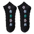 thumbnail image 4 of Low Cut Socks Cotton 6 Pairs Quick Dry Non-slip Flower Sport Socks Ankle Socks, 4 of 10