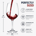 thumbnail image 3 of Tradeopia Giant Wine Glass, Large Clear Glass for Parties, Celebrations, Gifts, Weddings, Birthdays & Home Bar Decor, 3 of 5
