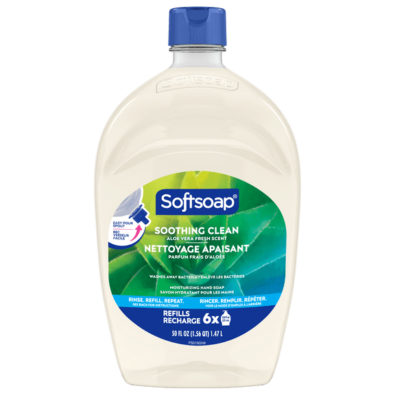 Softsoap Savon Liquide pour les Mains, Aloès Apaisant