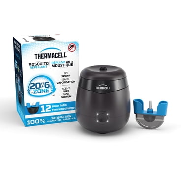 Thermacell E-ZoneGuard Patio Rechargeable Mosquito Repeller with 12-Hr Refill and 5.5-Hr Battery