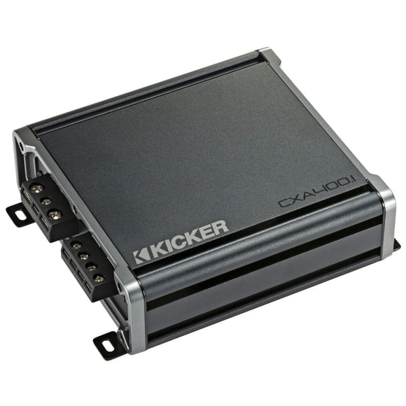 Kicker 46CXA4001 Car Audio Class D Amp Mono 800W Peak Sub Amplifier CXA400.1 (Renewed)