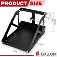 thumbnail image 2 of 5 Gallon Gas Can Holder for Trailer Compatible with No-spill Gas Can Mount Rack 5 Gallon Fit for Open Landscape Trailer, Truck, Rv, 2 of 5