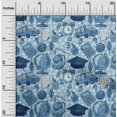 thumbnail image 2 of oneOone Velvet Turquoise Blue Fabric Kids Sewing Craft Projects Fabric Prints By Yard 58 Inch Wide, 2 of 4