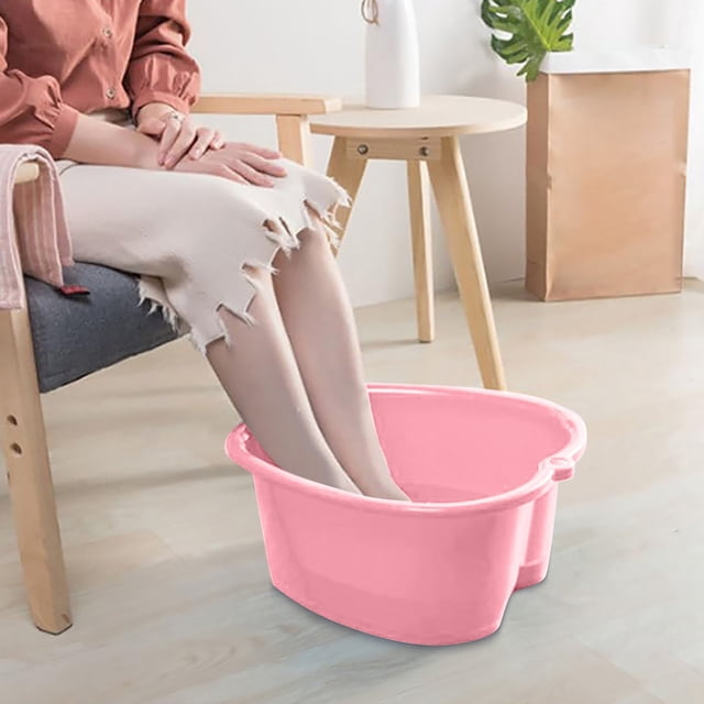 Foot Soaking Bath Basin Foot Bath Spa Tub Foot Bath Basin For Soaking Foot And Pedicure Foot Bath Soak Tub Foot Massager Soaking Tub At Home Spa Dead Skin Remover Bathroom Rugs Bathroom Storage