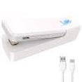 thumbnail image 2 of Portable Heat Sealer Rechargeable Food Snack Storage Bag Sealing (White), 2 of 9