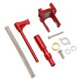 thumbnail image 1 of Ressort de Pousseur de Chaîne de Vélo, Ensemble de Dérailleur de Vélo 2-3 Vitesses CNC Haute Résistance de Coupe Intégrée Légère Précise pour Noir, Rouge, 1 of 8