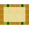thumbnail image 1 of Ahgly Company Machine Washable Indoor Rectangle Transitional Sedona Brown Area Rugs, 4' x 6', 1 of 7