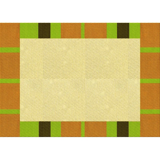 Ahgly Company Machine Washable Indoor Rectangle Transitional Sedona Brown Area Rugs, 4' x 6'