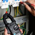 thumbnail image 2 of MESTEK MESTEK High-Precision Digital Clamp Meter with NCV, 600A AC Current, 600V AC/DC Voltage, Capacitance Measurement, Backlit Display, Data Hold, Auto Power Off (Model CM83B), 2 of 7