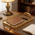 thumbnail image 4 of TACILIP Organisation et Rangement, Plateau avec Accoudoirs pour Ranger Tasses à Thé Collations et Fruits dans le Salon, Cadeaux pour Maman, 4 of 6
