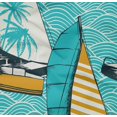 thumbnail image 5 of oneOone Cotton Poplin Twill Turquoise Blue Fabric Nautical Sewing Craft Projects Fabric Prints By Yard 56 Inch Wide, 5 of 5