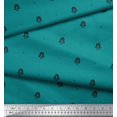 thumbnail image 2 of Soimoi Rayon Fabric Ogee Damask Printed Craft Fabric by the Yard 42 Inch Wide, 2 of 5