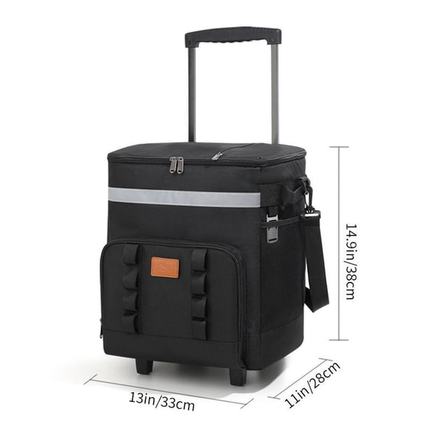 Sac isotherme, boîte isotherme avec poignée, sac isotherme avec bandoulière, dimensions : 16,54 Sac isotherme, boîte isotherme avec poignée, sac isotherme avec bandoulière, dimensions : 16,54