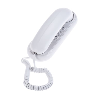 Yeacher Portable Corded Telephone Phone Pause/ Redial/ Flash Wall Mountable Base Handset for House Home Call Center Office Company Hotel