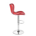 thumbnail image 2 of Bronte Living Leatherette Bar Stool 360 Swivel, Adjustable Height 24" to 33" High Backrest, with Hard Floor Protection Rubber Band - Series Susan (Set of 2), 2 of 10