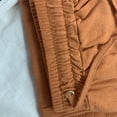 thumbnail image 2 of Birdeem Pantalon Grand Décontracté en Coton Lin Pur à Cordon pour Femmes, 2 of 6