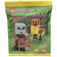 thumbnail image 3 of LEGO Minecraft: Pillager Minifigure with Training Dummy, 3 of 6