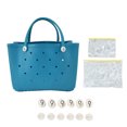 thumbnail image 2 of Panier de Piscine Grande Capacité Boîte de Rangement Portable Sac de Plage Robuste Poignée Fixe pour Cosmétiques Jouets pour Enfants Gel Douche, Shampooing, après-Shampooing, 2 of 8