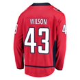 thumbnail image 2 of Tom Wilson Washington Capitals NHL Fanatics Breakaway Home Jersey, XX-Large, 2 of 2