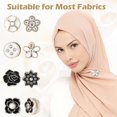 thumbnail image 1 of Ruiboury 8pairs Magnetic Hijab Pins Easy To Stay In Place All Day Sophisticated 1Set, 1 of 6