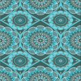 thumbnail image 1 of Ahgly Tapis d'Intérieur Lavable en Machine Carré Vert Mer Profonde, 4 Pieds Carré, 1 of 7
