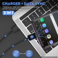 thumbnail image 3 of For Samsung Galaxy Fast Charger, Adaptive Fast Charging Wall Charger Plug with USB Type C Cable Replacement for Samsung Galaxy S9 S9 Plus S8 S8 Plus S10 S10  Plus Note 9 Note 8, Fast Charger, 3 of 4