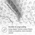 thumbnail image 3 of Bare Home Flannel Sheet Set - 100% Cotton - Deep Pocket - Queen, Feelin' Foxy, 4-Pieces, 3 of 4