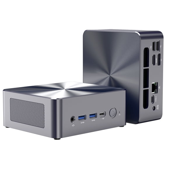 BRENUC N7A Mini Desktop PC, Intel Core i5-12600HX 32GB RAM, 512GB SSD, USB 3.2/Type-C/Wi-Fi 6/BT5.2/RJ45 2.5G/4K Triple Display Desktop PC