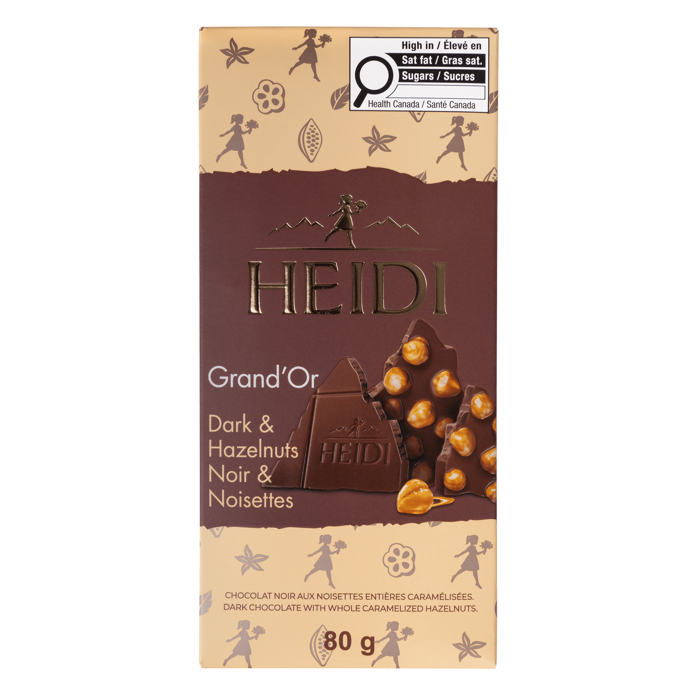Heidi Dark Chocolate Hazelnut
