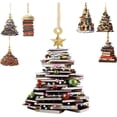 thumbnail image 4 of Book Lovers Fu N Reads Christmas Acrylic Ornament Decorative Hanging Display Art, 4 of 4
